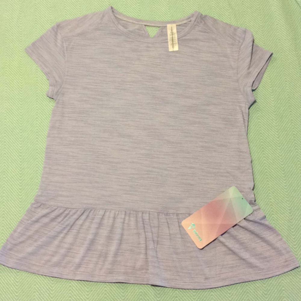 Ivivva by Lululemon NWT lavender top sz14